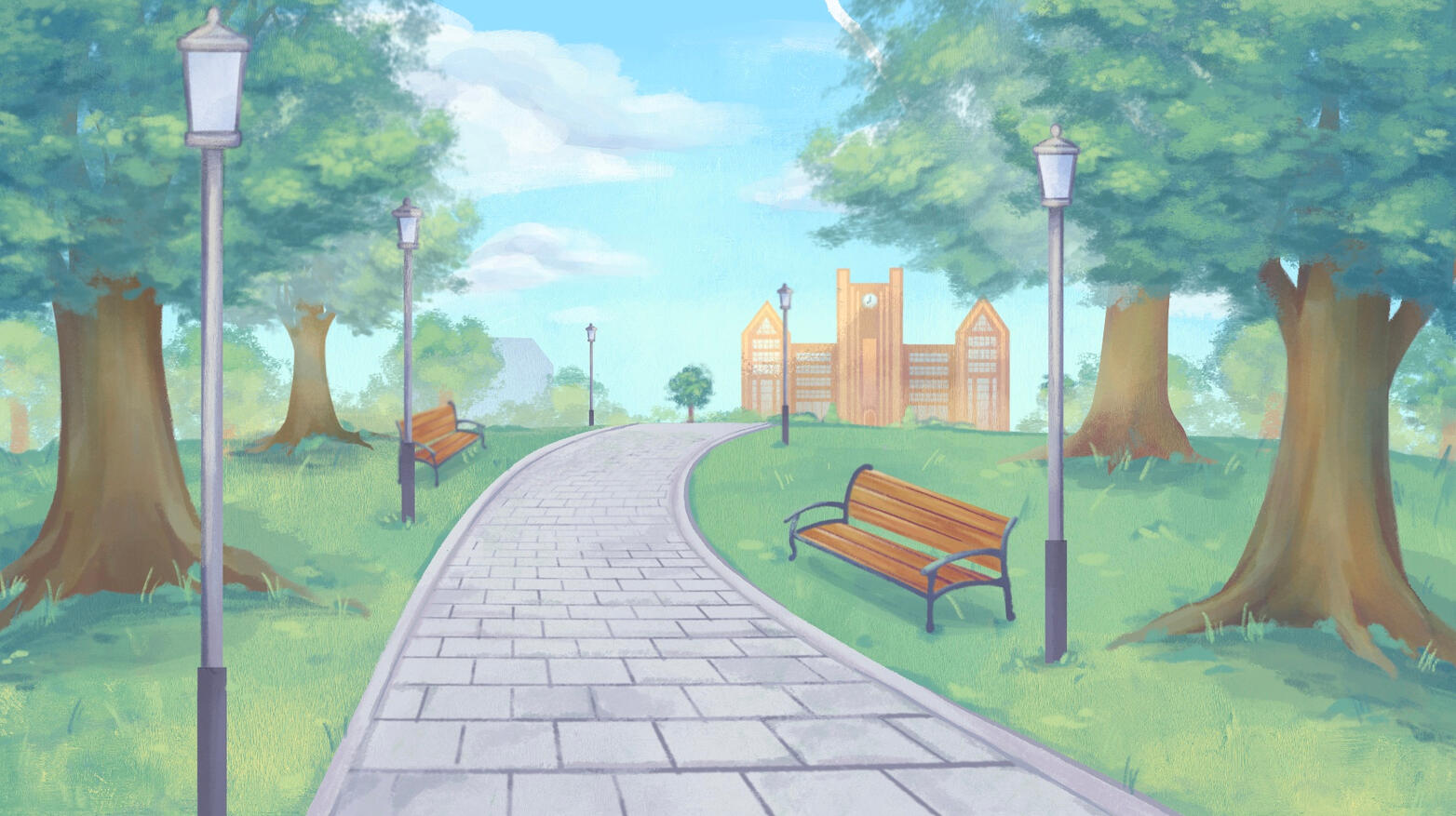 Campus Grounds (Day) BG